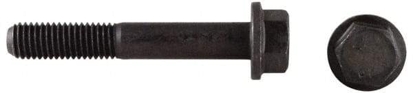 Value Collection - 1/2-13 UNC, 2-3/4" Length Under Head, Hex Drive Flange Bolt - 1-1/4" Thread Length, Grade 8 Alloy Steel, Smooth Flange, Phosphate & Oil Finish - USA Tool & Supply