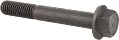 Value Collection - 1/2-13 UNC, 3-1/2" Length Under Head, Hex Drive Flange Bolt - 1-1/4" Thread Length, Grade 8 Alloy Steel, Smooth Flange, Phosphate & Oil Finish - USA Tool & Supply