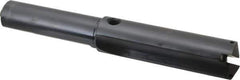 Allied Machine and Engineering - Series 2.5, 1-3/16 to 1-3/8" Diam, 1" Diam Straight Shank, Straight Flute Spade Drill - 3-3/8" Max Depth, 4-41/64" Body Length, 8" OAL, Short Length, Through Coolant - USA Tool & Supply