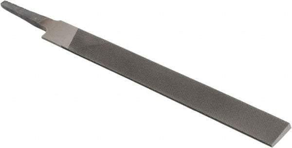 Value Collection - 6" Long, Second Cut, Knife American-Pattern File - Double Cut, 5/32" Overall Thickness, Tang - USA Tool & Supply