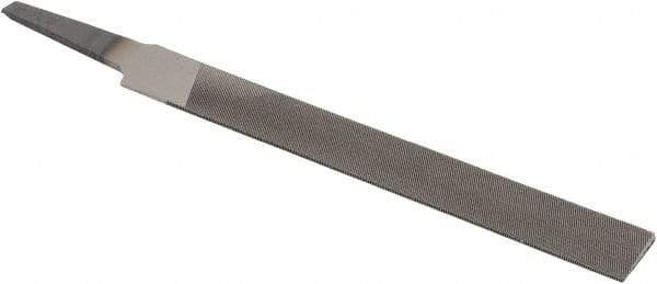 Value Collection - 4" Long, Smooth Cut, Knife American-Pattern File - Double Cut, 7/64" Overall Thickness, Tang - USA Tool & Supply