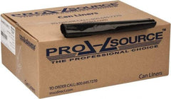 PRO-SOURCE - 1.5 mil Thick, Heavy-Duty Trash Bags - 43" Wide x 47" High, Black - USA Tool & Supply