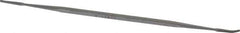 Grobet - 6" Riffler Precision Swiss Pattern File - Die Sinker's Handle - USA Tool & Supply