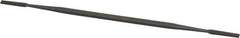 Grobet - 6" Riffler Precision Swiss Pattern File - Die Sinker's Handle - USA Tool & Supply