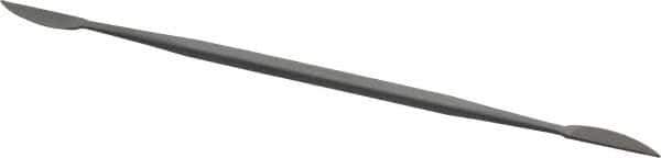 Grobet - 6" Riffler Precision Swiss Pattern File - Die Sinker's Handle - USA Tool & Supply