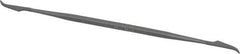 Grobet - 6" Riffler Precision Swiss Pattern File - Die Sinker's Handle - USA Tool & Supply