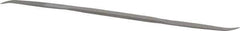 Grobet - 6" Riffler Precision Swiss Pattern File - Die Sinker's Handle - USA Tool & Supply