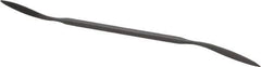 Grobet - 6" Riffler Precision Swiss Pattern File - Die Sinker's Handle - USA Tool & Supply