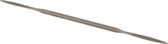 Grobet - 6" Riffler Precision Swiss Pattern File - Die Sinker's Handle - USA Tool & Supply