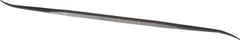 Grobet - 6" Riffler Precision Swiss Pattern File - Die Sinker's Handle - USA Tool & Supply