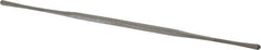 Grobet - 6" Riffler Precision Swiss Pattern File - Die Sinker's Handle - USA Tool & Supply