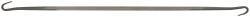 Grobet - 6" Riffler Precision Swiss Pattern File - Die Sinker's Handle - USA Tool & Supply