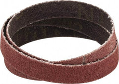 3M - 1/2" Wide x 24" OAL, 80 Grit, Ceramic Abrasive Belt - Ceramic, Medium, Coated, YN Weighted Cloth Backing, Wet/Dry, Series 963G - USA Tool & Supply