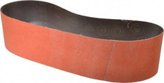 3M - 4" Wide x 36" OAL, 60 Grit, Ceramic Abrasive Belt - Ceramic, Medium, Coated, Y Weighted Cloth Backing, Wet/Dry, Series 777F - USA Tool & Supply