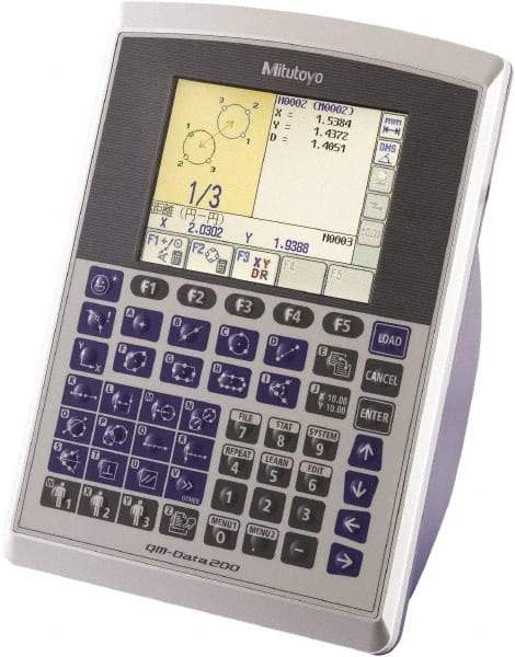 Mitutoyo - 1,000mm SPC Data Processor - RS-232C Output, Includes AC Adapter - USA Tool & Supply