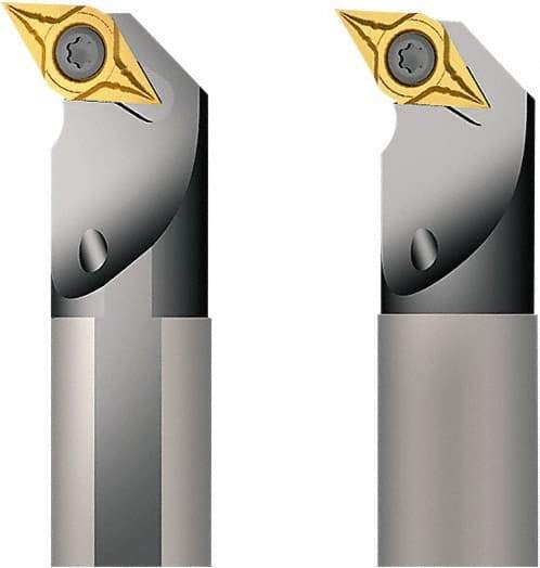 Seco - 22mm Min Bore Diam, 180mm OAL, 16mm Shank Diam, A-SDUC Indexable Boring Bar - 22mm Max Bore Depth, DC.. 0702.. Insert, Screw Holding Method - USA Tool & Supply