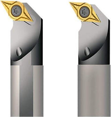 Seco - 22mm Min Bore Diam, 180mm OAL, 16mm Shank Diam, A-SDUC Indexable Boring Bar - 22mm Max Bore Depth, DC.. 0702.. Insert, Screw Holding Method - USA Tool & Supply