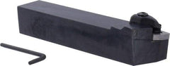 Seco - DWLN, Right Hand Cut, 95° Lead Angle, 1" Shank Height x 1" Shank Width, Negative Rake Indexable Turning Toolholder - 6" OAL, WNMG 432 Insert Compatibility, Series Dual Clamp - USA Tool & Supply