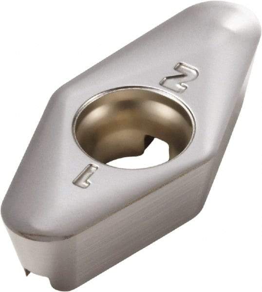 Seco - VPGX220631 E06 Grade H15 Carbide Milling Insert - Uncoated, 1/4" Thick, 0.122" Corner Radius - USA Tool & Supply