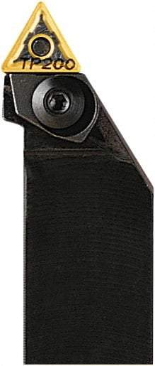 Seco - PTTN, Right Hand Cut, 60° Lead Angle, 20mm Shank Height x 20mm Shank Width, Negative Rake Indexable Turning Toolholder - 125mm OAL, TNM..1604.. Insert Compatibility, Series Pin & Wedge - USA Tool & Supply