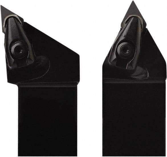 Seco - DDNN, Neutral Cut, 62.5° Lead Angle, 32mm Shank Height x 25mm Shank Width, Negative Rake Indexable Turning Toolholder - 170mm OAL, DNMA 1104.. Insert Compatibility, Series Dual Clamp - USA Tool & Supply