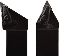 Seco - DDJN, Left Hand Cut, 93° Lead Angle, 32mm Shank Height x 25mm Shank Width, Negative Rake Indexable Turning Toolholder - 170mm OAL, DNMA 1104.. Insert Compatibility, Series Dual Clamp - USA Tool & Supply