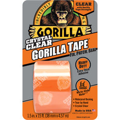 Gorilla Crystal Clear Tape 5 yd - USA Tool & Supply