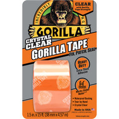 Gorilla Crystal Clear Tape 5 yd - USA Tool & Supply