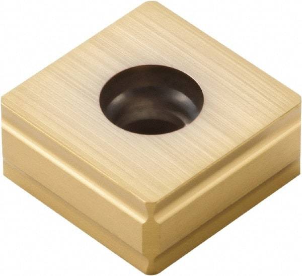 Seco - SNHX1106 M11 Grade F40M Carbide Milling Insert - TiAlN/TiN Finish, 1/4" Thick, 1/4" Inscribed Circle - USA Tool & Supply