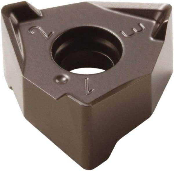 Seco - XNEX080608 M08 Grade MM4500 Carbide Milling Insert - TiCN/Al2O3 Finish, 1/4" Thick, 0.491" Inscribed Circle - USA Tool & Supply
