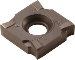 Seco - SNHQ120504 M07 Grade MM4500 Carbide Milling Insert - TiCN/Al2O3 Finish, 0.214" Thick, 1/2" Inscribed Circle, 0.016" Corner Radius - USA Tool & Supply