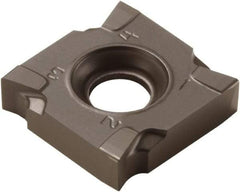 Seco - SNHQ110208 M07 Grade MM4500 Carbide Milling Insert - TiCN/Al2O3 Finish, 0.092" Thick, 0.433" Inscribed Circle, 0.031" Corner Radius - USA Tool & Supply