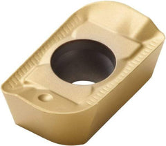 Seco - APKX1604 ME12 Grade MP3000 Carbide Milling Insert - TiAlN Finish, 0.223" Thick, 0.031" Corner Radius - USA Tool & Supply