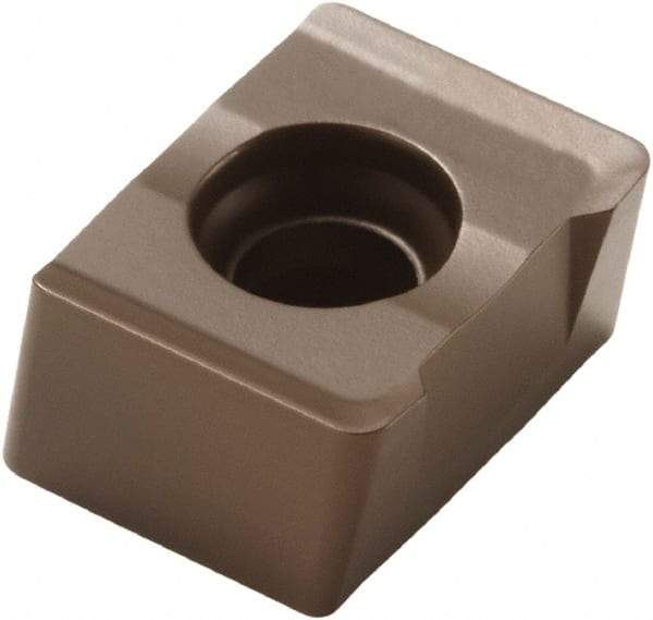 Seco - LNKT080508 M06 Grade MK1500 Carbide Milling Insert - TiCN/Al2O3 Finish, 0.197" Thick, 0.031" Corner Radius - USA Tool & Supply