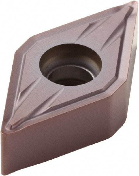 Seco - DNMU332 FF2 Grade TP1030 Cermet Turning Insert - 55° Diamond, 3/8" Inscr Circle, 3/16" Thick, 1/32" Corner Radius - USA Tool & Supply
