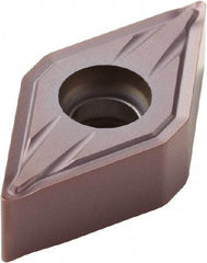Seco - DNMU332 FF2 Grade TP1030 Cermet Turning Insert - 55° Diamond, 3/8" Inscr Circle, 3/16" Thick, 1/32" Corner Radius - USA Tool & Supply