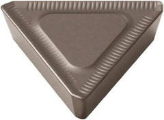 Seco - TPKR32 ME10 Grade T350M Carbide Milling Insert - TiCN/Al2O3 Finish, 1/8" Thick, 3/8" Inscribed Circle - USA Tool & Supply