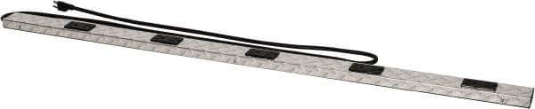 Wiremold - 10 Outlets, 125 Volts, 15 Amps, 6' Cord, Power Outlet Strip - 5-15P NEMA Configuration, 48" Strip - USA Tool & Supply