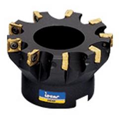 90° Arbor Mnt Face Mill-F90SPD2.00-.75 FP10; 2" Dia - USA Tool & Supply
