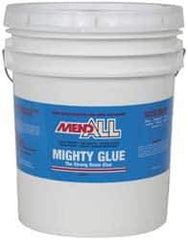 MendAll - 5 Gal Pail White Wood Glue - 4 min Working Time - USA Tool & Supply