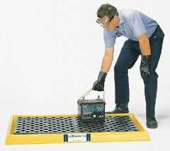 UltraTech - Trays & Pans Type: Containment Tray with Grating Sump Capacity (Qt.): 66.00 - USA Tool & Supply