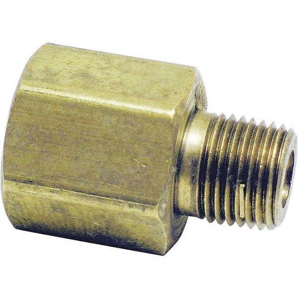 Dynabrade - Abrasive Disc Adapter - 1/4 NPT, 1/8 NPT Female, Male, 1" Long - USA Tool & Supply