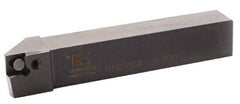 Kennametal - 1.780...90DEG, Right Hand Cut, 2° Lead Angle, 25mm Shank Height x 25mm Shank Width, Positive Rake Indexable Turning Toolholder - 150mm OAL, C8FIX15..R.. Insert Compatibility, Series Fix-Perfect - USA Tool & Supply