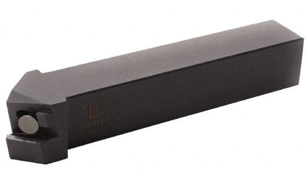 Kennametal - 1.772...45DEG, Right Hand Cut, 63/64" Shank Height x 25mm Shank Width, Positive Rake Indexable Turning Toolholder - 150mm OAL, C8FIX15..L.. Insert Compatibility, Series Fix-Perfect - USA Tool & Supply