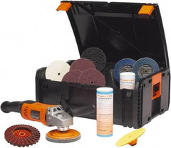 WALTER Surface Technologies - 6" Pad Diam, 2,000 to 7,300 RPM, Handheld Electric Buffer - 12.4 Amps, 120 Volts - USA Tool & Supply