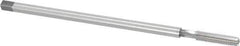 Made in USA - M6x1.00 Metric Coarse, 2 Flute, Bright Finish High Speed Steel, Hand, Extension Pulley Tap - Plug Chamfer, 6" OAL - USA Tool & Supply