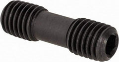 Iscar - Hex Socket Set Screw for Indexable Boring Bars, Grooving & Turning - 1/4 Thread, For Use with Tool Holders - USA Tool & Supply
