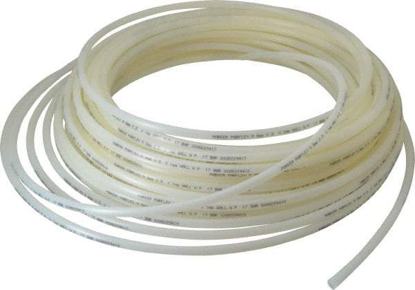 Parker - 8mm OD, 100' Long, Nylon Tube - Natural, 247 Max psi, -65 to 200°F - USA Tool & Supply