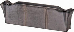 Iscar - 3102DGNC C Grade IC908, 3.1mm Cutting Width Carbide Grooving Insert - 18mm Max Depth of Cut, Neutral, 0.2mm Corner Radius, TiN/TiAlN Finish - USA Tool & Supply