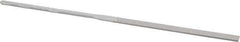 Nicholson - 6-1/4" Needle Precision Swiss Pattern Equalling File - Round Handle - USA Tool & Supply